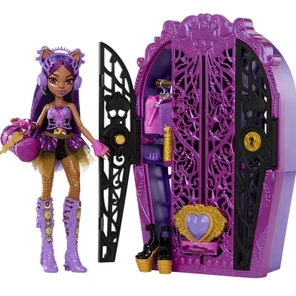 📦🔥Monster High Skulltimate Secrets Monster Mysteries Playset, Clawdeen Wolf